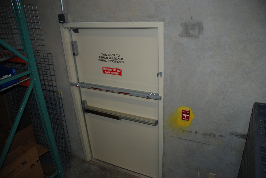 Single Outswing Door